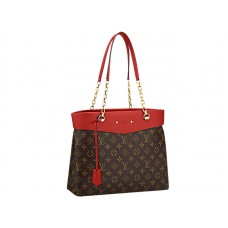 Kabelka Louis Vuitton Monogram Pallas Shopper Cherry