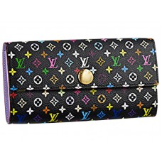 Peněženka Louis Vuitton Multicolore Black Sarah Violette