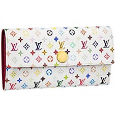 Peněženka Louis Vuitton Multicolore White Sarah Eglantine