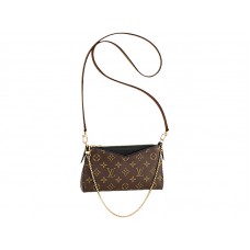 Plátěná kabelka Louis Vuitton Monogram Pallas Clutch Nior