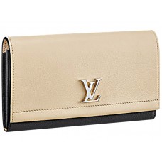 Peněženka Louis Vuitton Lockme II Vanille Noir