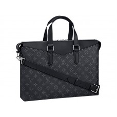 Plátěná aktovka Louis Vuitton Monogram Eclipse Explorer