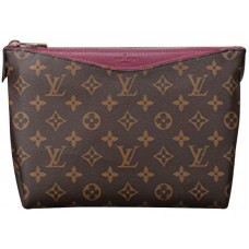 Plátěný kufřík Louis Vuitton Monogram Pallas Beauty Case Raisin
