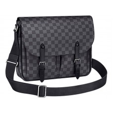 Louis Vuitton Damier Grafitové plátno Christopher Messenger