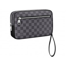Louis Vuitton Damier Graphite Canvas Kasai spojka