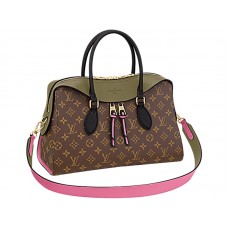 Plátěné tuilerijské kabelky Louis Vuitton s monogramem, khaki
