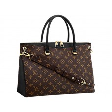 Monogram Louis Vuitton Canvas Pallas Noir