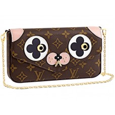 Louis Vuitton Monogram Canvas Pochette Felicie Rozkošný pes