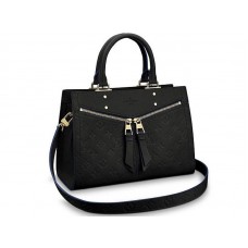 Louis Vuitton Monogram Empreinte Leather Sully PM Black m54196