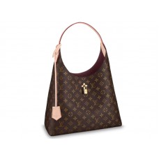 Plátěná kabelka Louis Vuitton Flower Hobo Monogram Béžová m43546