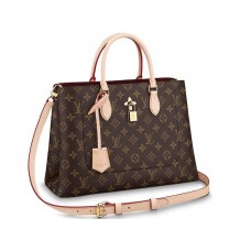 Plátěná kabelka Louis Vuitton Flower Tote Monogram Béžová m43551