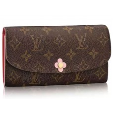 Plátěná peněženka Louis Vuitton Monogram Emilie m64202