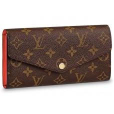 Peněženka Louis Vuitton Sarah Monogram Canvas Coquelicot m62236