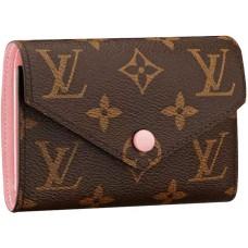 Louis Vuitton Monogram Canvas Victorine Peněženka Rose Ballerina m62360