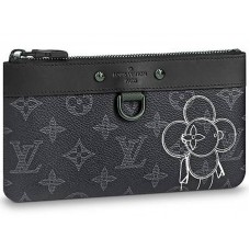 Louis Vuitton Monogram Eclipse plátěná taška Mascot Apollo PM m628971