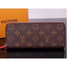 Plátěná peněženka Louis Vuitton Monogram Clemence m60748