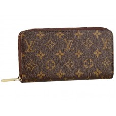 Plátěná peněženka Louis Vuitton Monogram Zippy m60017