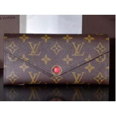 Plátěná peněženka Louis Vuitton Monogram Josephine Chili Red m60712