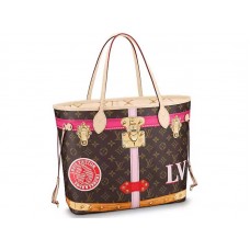 Monogram Louis Vuitton Canvas Neverfull Mm m41390