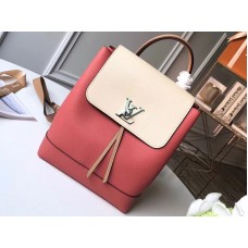 Batoh Louis Vuitton Lockme Vieux Rose Sesame Creme m44250