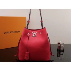 Kabelka Louis Vuitton Lockme Bucket Rubis m54679