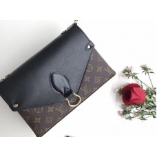 Plátěná kabelka Louis Vuitton Monogram Saint Michel černá m44030