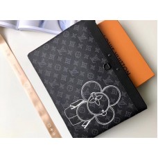Louis Vuitton Monogram Eclipse Kožená Pochette Apollo m62897