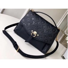 Louis Vuitton Monogram Empreinte kožená kabelka bílá BB černá m43624