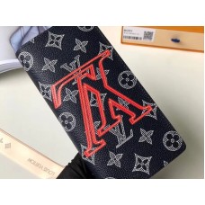 Plátěná peněženka Louis Vuitton Monogram Upside Down Brazza m62893