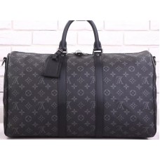 Kabelka Louis Vuitton Monogram Eclipse Canvas Keepall Bandouliere 45 m40569