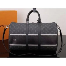 Kabelka Louis Vuitton Monogram Eclipse Keepall Bandouliere 45 Flash m43413