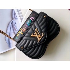 Kožená kabelka Louis Vuitton New Wave s řetízkem PM m51683
