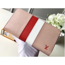 Kožená peněženka Louis Vuitton Epi Zippy růžová m62983-1