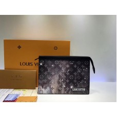 Monogram Louis Vuitton Galaxy Canvas Pochette Voyage Mm m44448