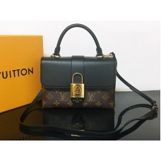 Louis Vuitton Monogram Canvas One Handle Patch Bag Black m53311