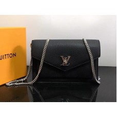 Kabelka Louis Vuitton Lockme Pochette Mylockme Chain Black m63471
