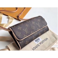 Louis Vuitton Monogram Canvas Pochette Twin PM m51854