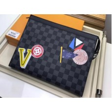 Cestovní pouzdro Louis Vuitton Damier Graphite Canvas Mm n64442