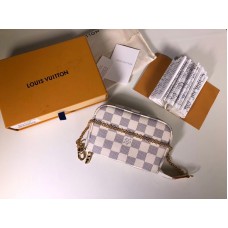 Louis Vuitton Damier Azur Canvas Mini Pochette příslušenství n58010
