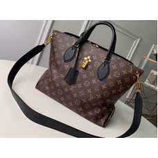 Plátěná kabelka Louis Vuitton Monogram Flower se zipem Mm m44347