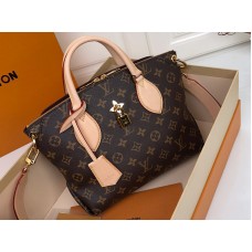 Plátěná kabelka Louis Vuitton Monogram Flower se zipem Bb m44359