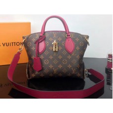 Plátěná kabelka Louis Vuitton Monogram Flower se zipem PM m44350