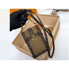 Řetízek na mobil Louis Vuitton Monogram Reverse Trunk M44184