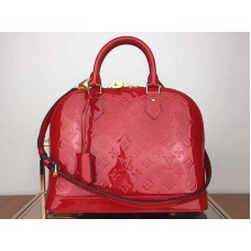 Monogram Louis Vuitton Vernis Alma PM Cherry m91611