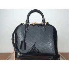 Monogram Louis Vuitton Vernis Alma PM Black m91611