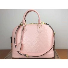 Louis Vuitton Monogram Vernis Alma PM Rose Ballerina m91611
