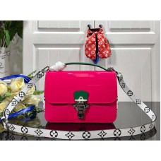 Louis Vuitton Miroir Vernis lakovaná kůže Cherrywood Bb Berlingot Pink m51952