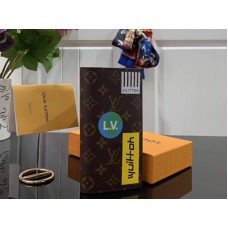 Plátěná peněženka Louis Vuitton Monogram Brazza Hnědá m67823