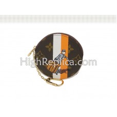 Kabelka Louis Vuitton Monogram Groom kulatá oranžová
